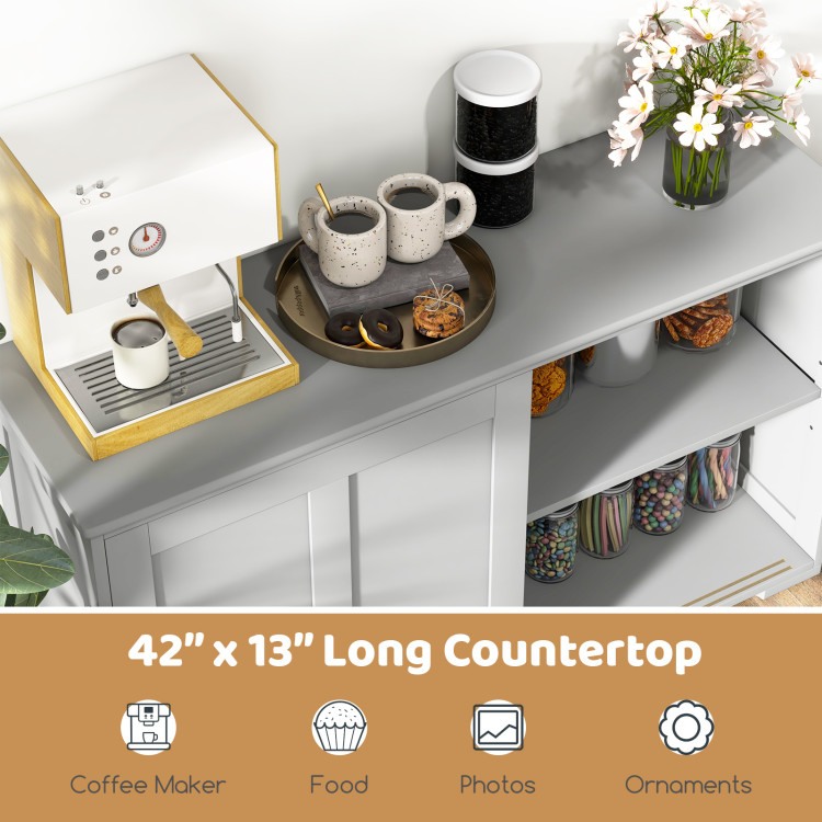 Antique_Stackable_Kitchen_Storage_Sideboard_with_Height_Adjustable_Shelf_Gray-8.jpg