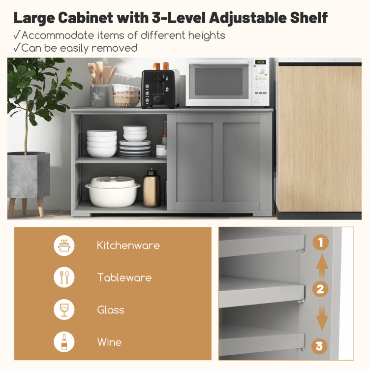 Antique_Stackable_Kitchen_Storage_Sideboard_with_Height_Adjustable_Shelf_Gray-9.jpg