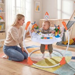 Baby Activity Center Baby Jumper and Bouncer with 6 Interactive Toys Lights and Music