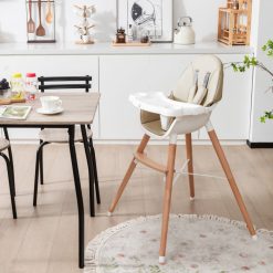 Baby High Chair with Dishwasher Safe Tray