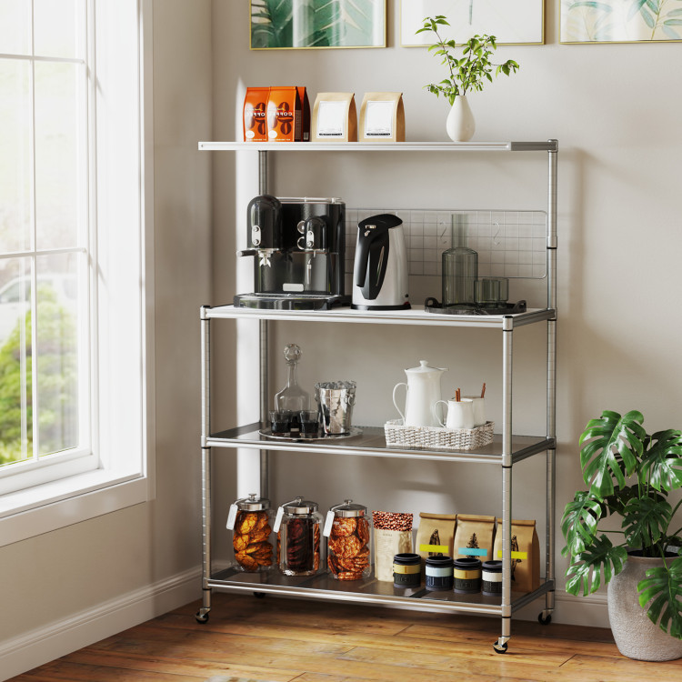 Bakers_Rack_on_Wheels_with_Adjustable_Shelves_Silver-6.jpg