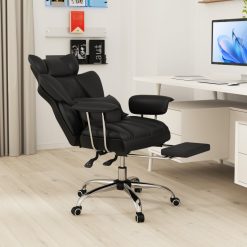 PU Leather Home Office Chair 400 lbs High Back Executive Chair