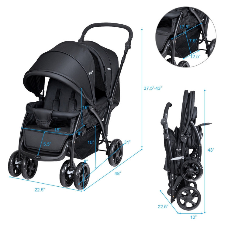 Black_Foldable_Lightweight_Double_Baby_Stroller_Size-5.jpg