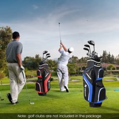 Golf Cart Bag with 14 Way Top Dividers