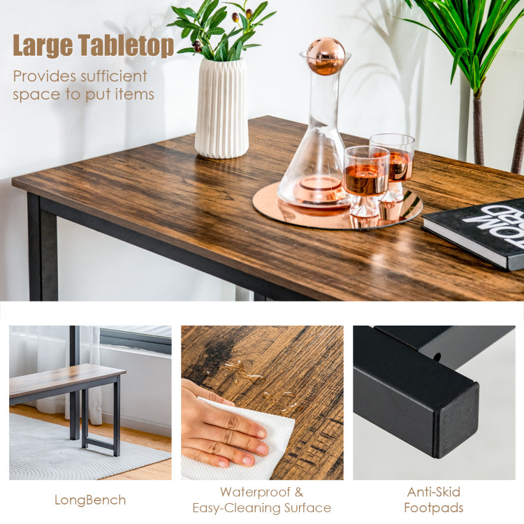 Brown_3_Pieces_Dining_Table_Set_with_2_Benches-10.jpg