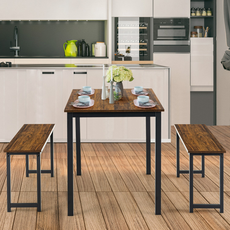 Brown_3_Pieces_Dining_Table_Set_with_2_Benches-2.jpg