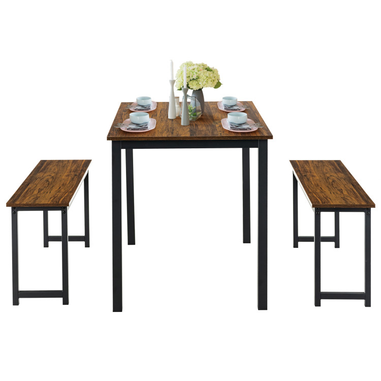 Brown_3_Pieces_Dining_Table_Set_with_2_Benches-4.jpg
