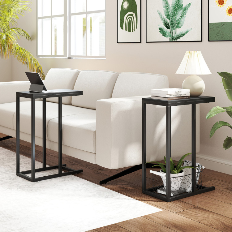 C_shaped_End_Table_Slide_Under_Couch_TV_Tray_for_Coffee_Laptop_Tablet-2.jpg