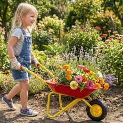 Kids Wheelbarrow with All-Terrain Wheels