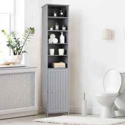 72 Inche Tall Freestanding Bathroom Storage Cabinet