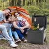 42 Quart Insulated Large Hard Cooler with Wheels and Handle
