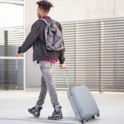 Hardside Luggage with Spinner Wheels with TSA Lock and Height Adjustable Handle