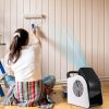High Velocity Blower Fan Utility Air Mover with 3 Speeds and 185° Pivoting Head