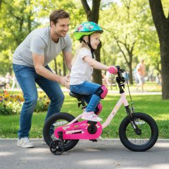 Kids Bike for 3-7 Years Old Boys and Girls 12/14/16-Inch Children Bicycle-Pink