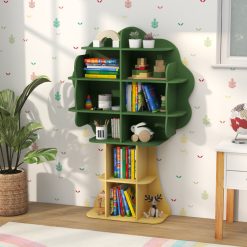 Kids Bookcase Shelf Toy Storage Organizer with Open Storage Shelves