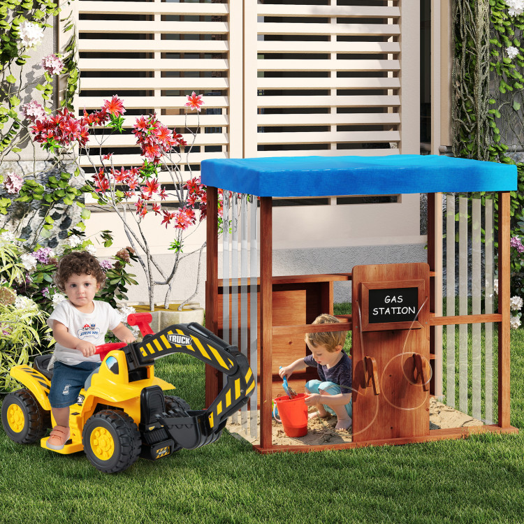 Kids_Gas_Station_Playhouse_with_Gas_Refueling_Guns_Brown-6.jpg