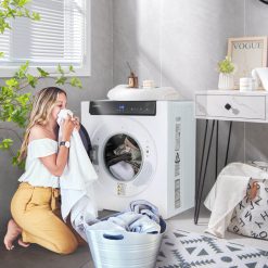 2.6 Cu.ft Compact Portable Clothes Dryer with Touch Panel and 2 Modes