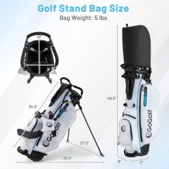 Men's Complete Golf Clubs and Bag Set