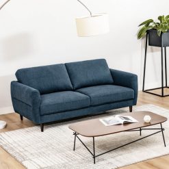 72 Inch Small Fabric Loveseat Sofa Couch with with Solid Frame
