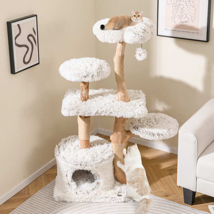 Modern_Cat_Tree_53_Inch_Tall_Natural_Branch_Wooden_Cat_Tower_White-5.jpg