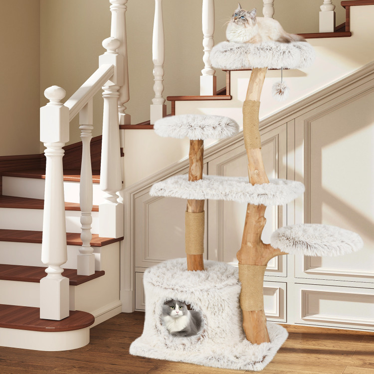 Modern_Cat_Tree_53_Inch_Tall_Natural_Branch_Wooden_Cat_Tower_White2.jpg