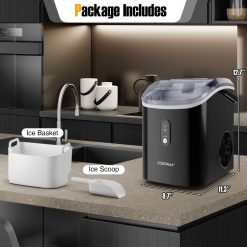 Nugget Countertop Ice Maker with Soft Chewable Pellet Ice