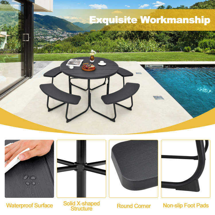 Outdoor_8_Person_Round_Picnic_Table_Bench_Set_Black-8.jpg