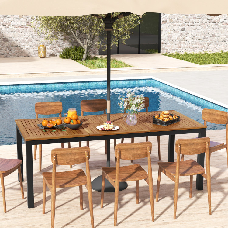 Outdoor_Dining_Table_79_Inch_Acacia_Wood_Patio_Table_with_Umbrella_Hole-2.jpg