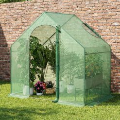 Portable Outdoor Warm House with PE Cover and Roll-up Zippered Door