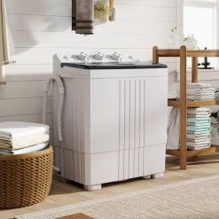 Portable Washing Machine with Built-in Drain Pump
