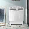 20 lbs Portable Washing Machine with Built-in Gravity Drain