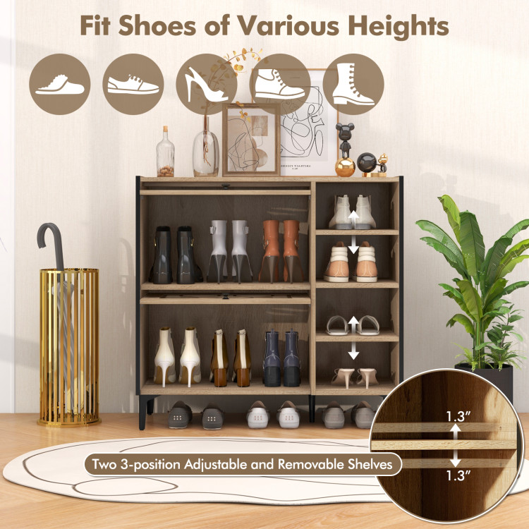 Rustic_Shoe_Cabinet_with_Flip-up_See-through_Doors_and_Adjustable_Shelves-6.jpg