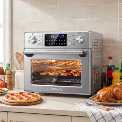 Stainless Steel Countertop Convection Oven with Bake