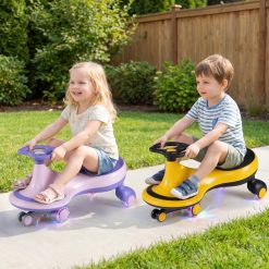 Wiggle Car Ride-on Toy with Flashing Wheels