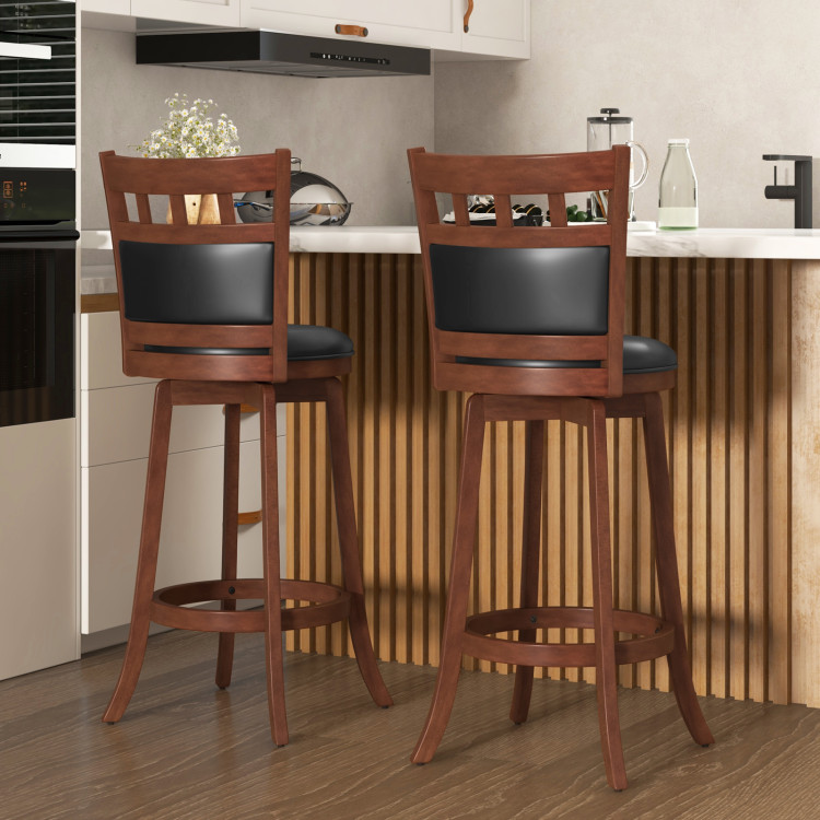 Wood_Swivel_Bar_Stools_Set_of_2_with_Faux_Leather_Upholstered_Seat_and_Back_Bistro-1.jpg
