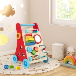 Baby Push Walker with Handle and Wheels for Boys & Girls 3+ Years Old