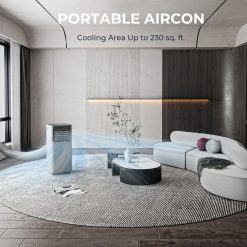 8000 BTU(Ashrae) 3-in-1 Air Cooler with Dehumidifier and Fan Mode