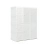 Foldable Closet Clothes Organizer with 8 Cubby Storage