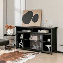 58 Inch Fireplace TV Stand for TVs up to 65 Inches