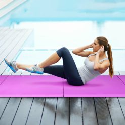 4 x10 Feet Gymnastics Mat with Carrying Handles
